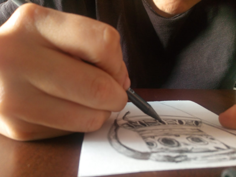 Detras de camaras - dibujando - El ultimo latido - stopmotion arcilla dibujo homofobia Bogota Andrea Galindo Nebla arte