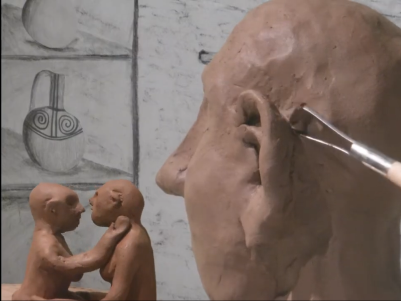 El ultimo latido vigilancia stopmotion arcilla dibujo homofobia Bogota Andrea Galindo Nebla arte